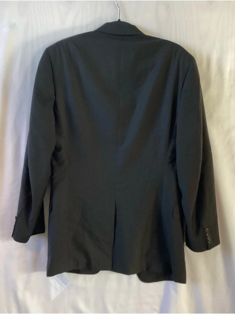 Canali Proposta Men's Wool Black 2 Button Blazer 42R
